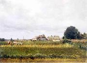 Stanislaw Debicki Landscape from Stryja